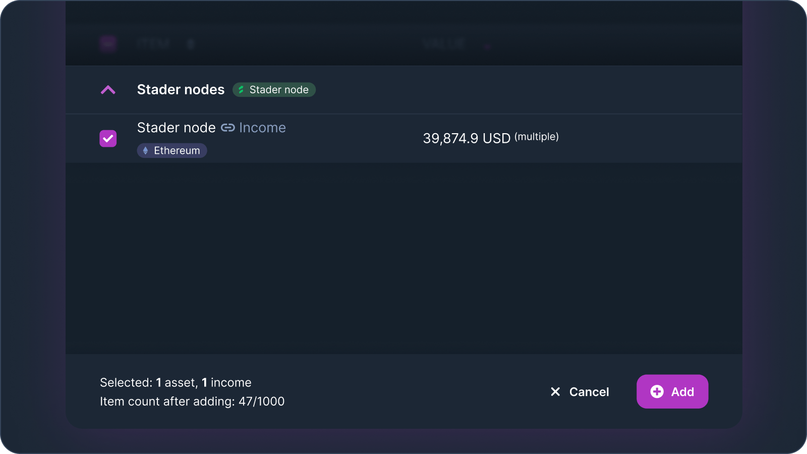 Add Stader Validators - iYield Knowledge Base